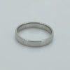 Silver Plain in Love Ring